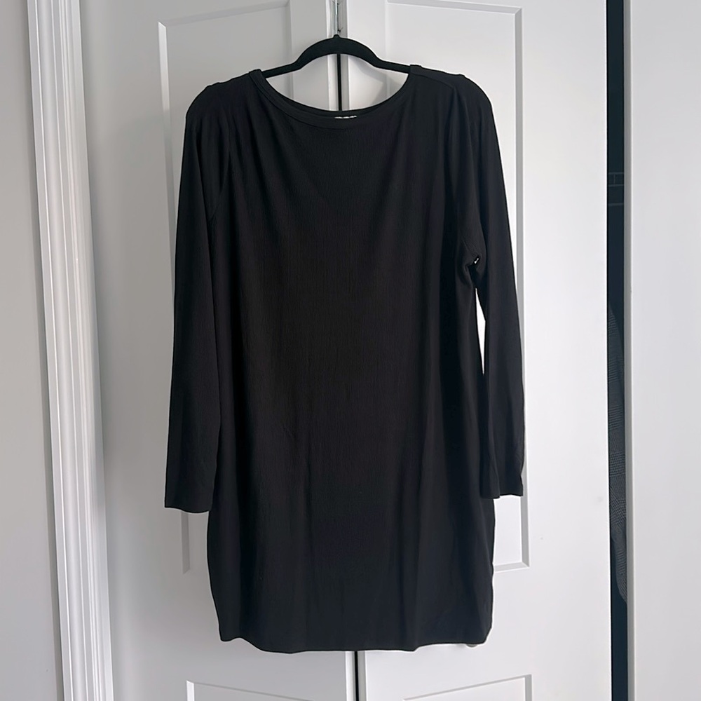 Motherhood Black Mini Dress, XXL